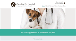 Desktop Screenshot of covedalepethospital.com