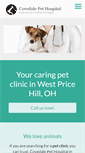 Mobile Screenshot of covedalepethospital.com